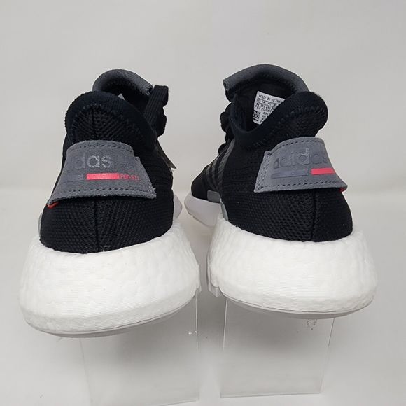 Adidas Running Shoes Mens 11 Black POD S3.1 Logo Gym Active Sneakers Knit Upper - Picture 6 of 8
